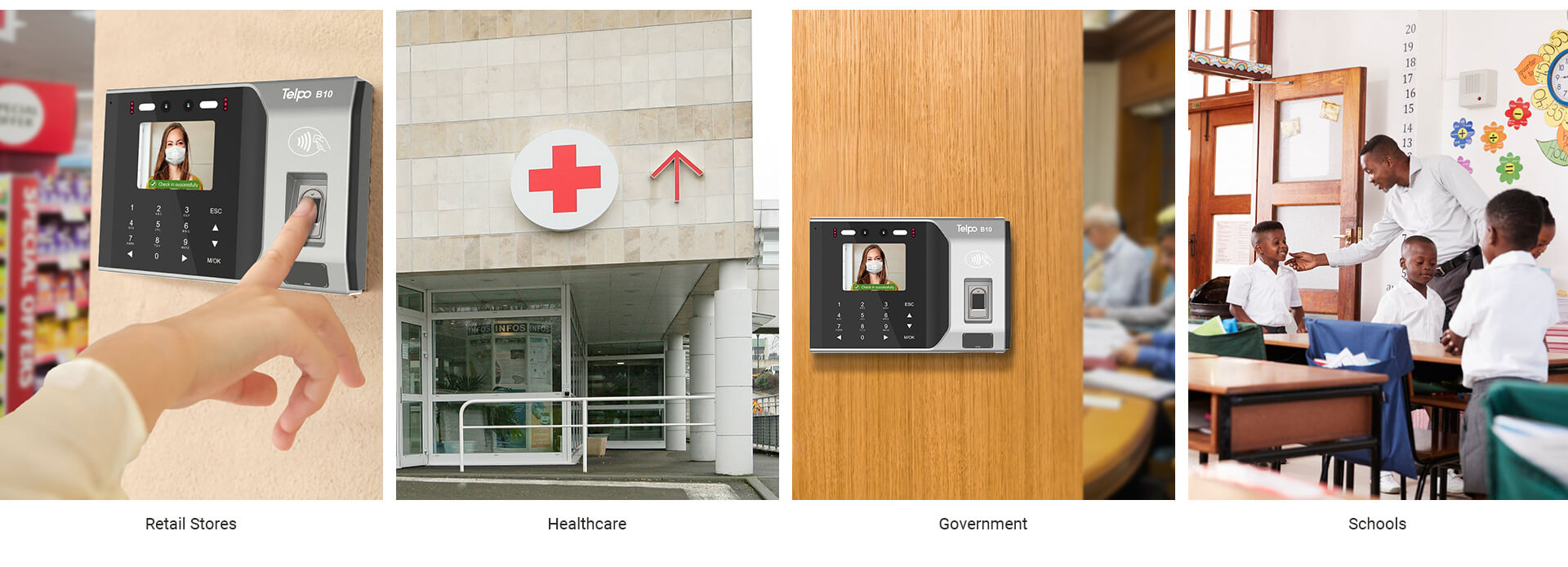 Office Attendance and Access control machine