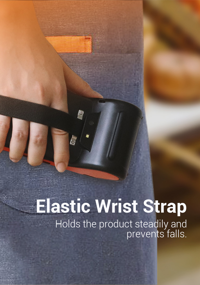 portable POS TPS320 with wrist strip
