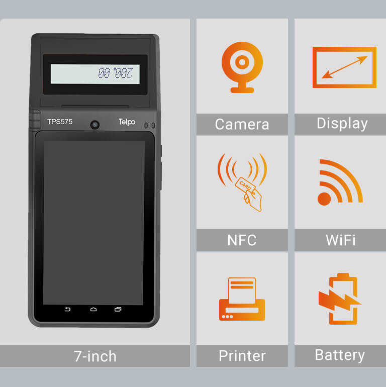 functions of desktop QR mini cash register 