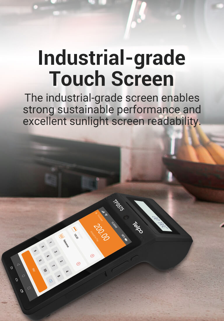  desktop POS scanner Touch Screen