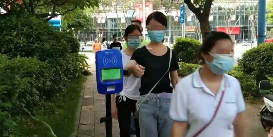 Case Share| Wrist Temperature Screening Terminal Assist Public Place Anti-pandemic