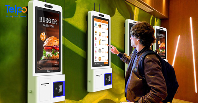 restaurants self-service kiosk restaurants self-service kiosk