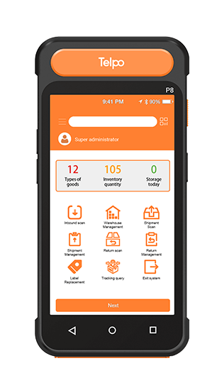 Telpo-P8L-PDA Computer