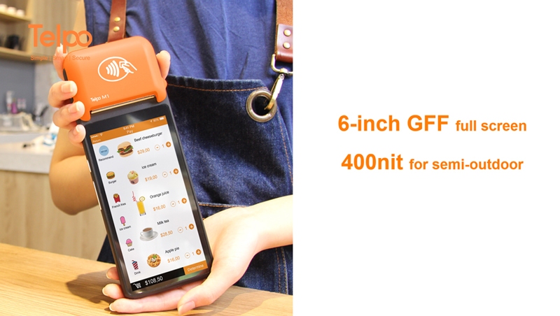 6-inch screen handheld POS terminal handheld POS terminal