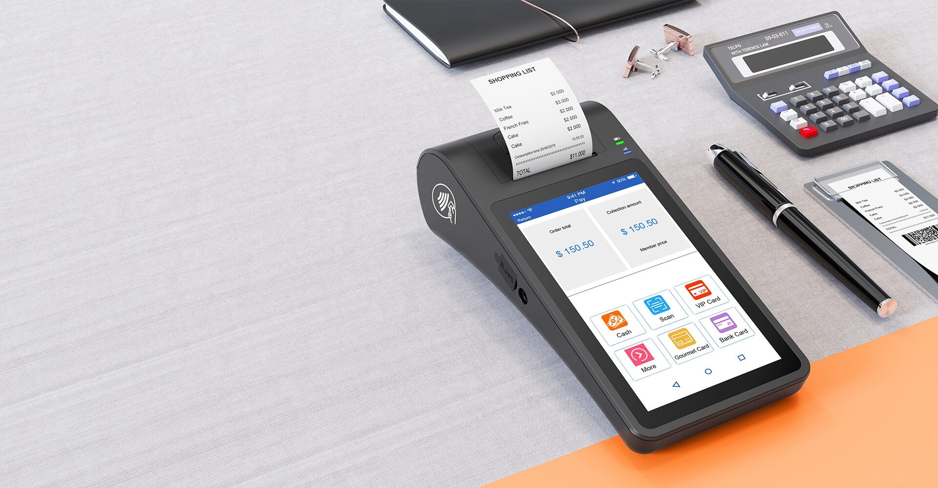 Telpo-TPS570-Android Desktop POS