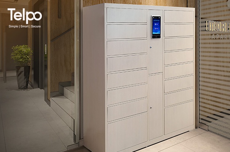 self-service package locker