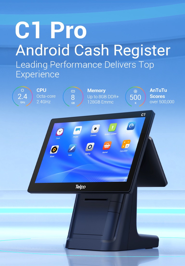 Telpo-C1 Pro-Cash Register For Sale