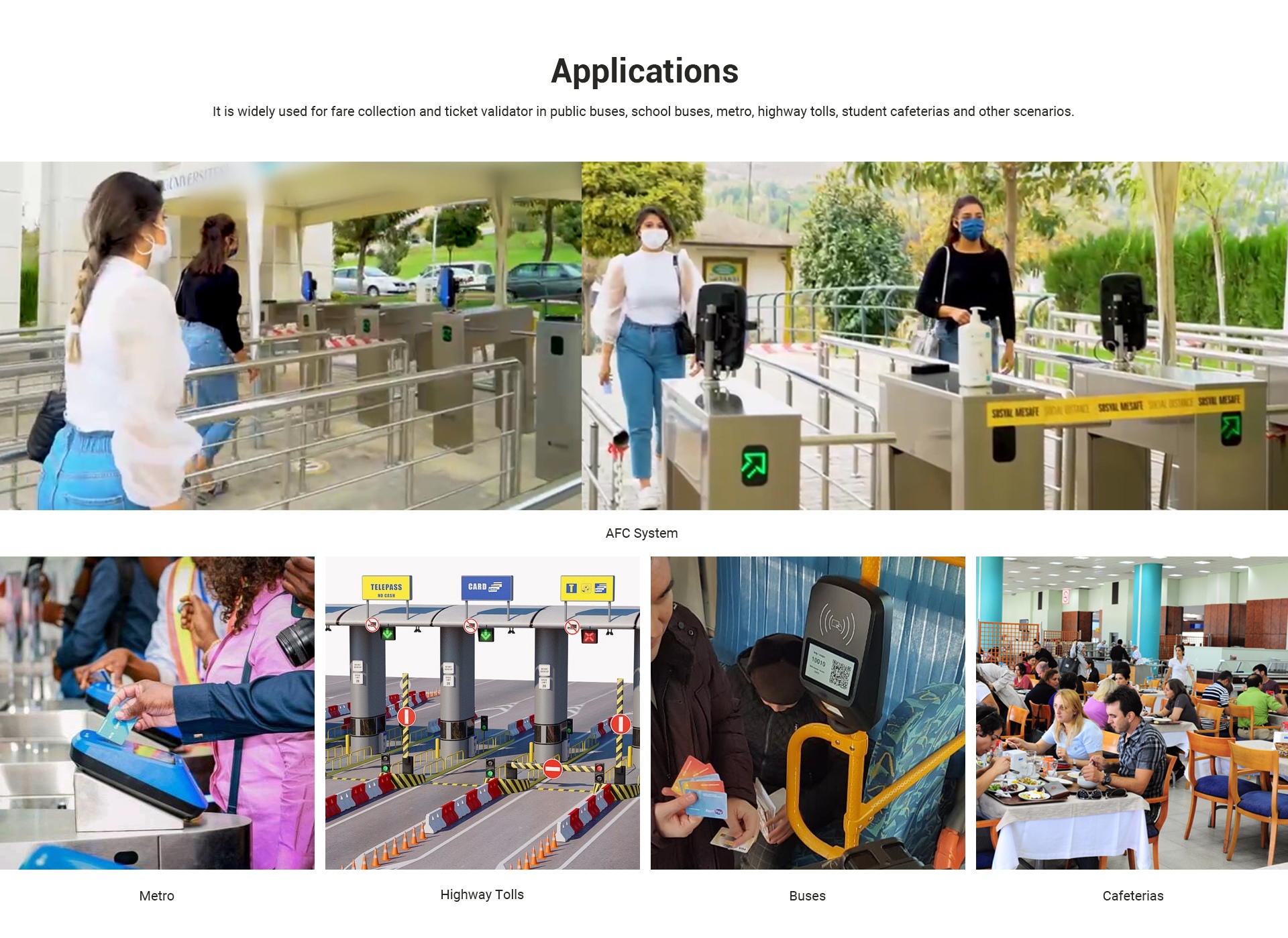  Applications of TPS530 ticket validators