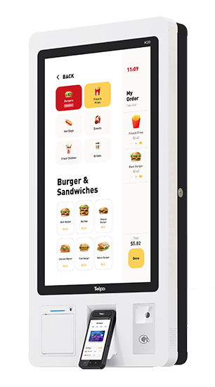 Telpo-K20-Self-Ordering Kiosk Machine