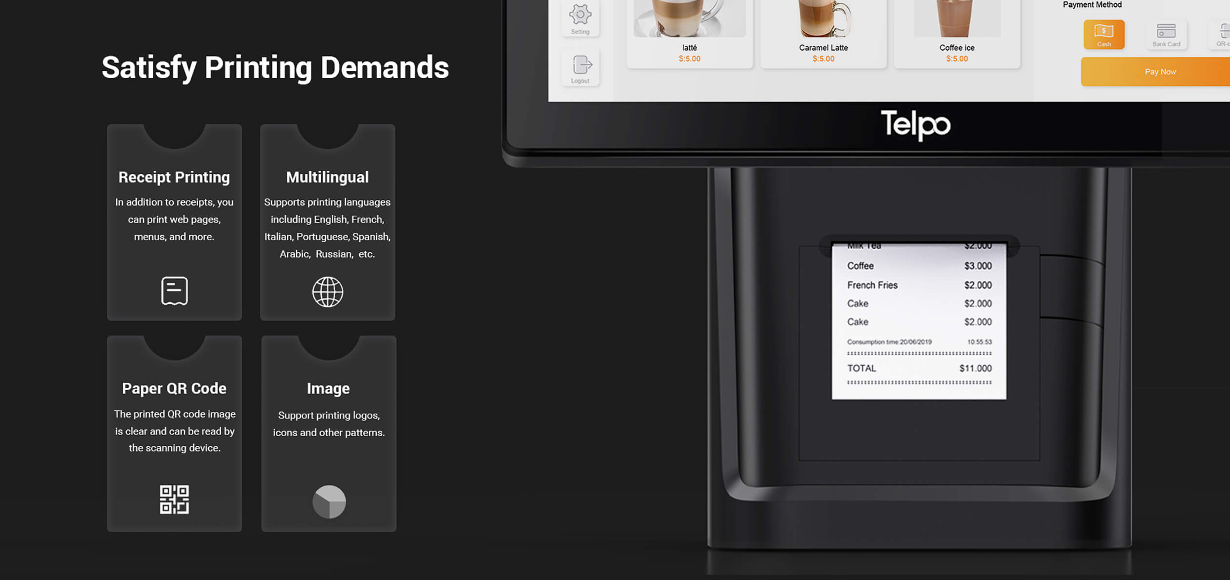 touch screen cash register