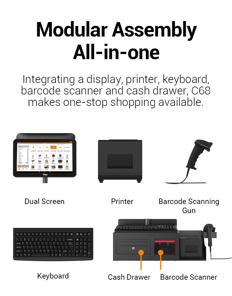 integrated cash register