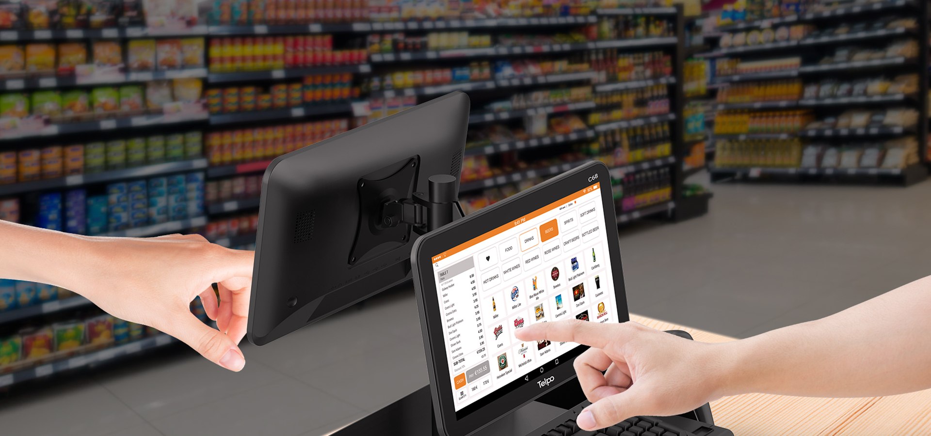 integrated cash register 