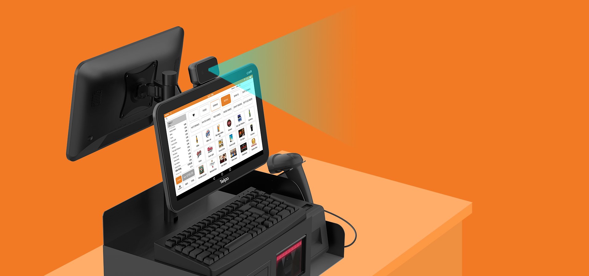 integrated cash register C68