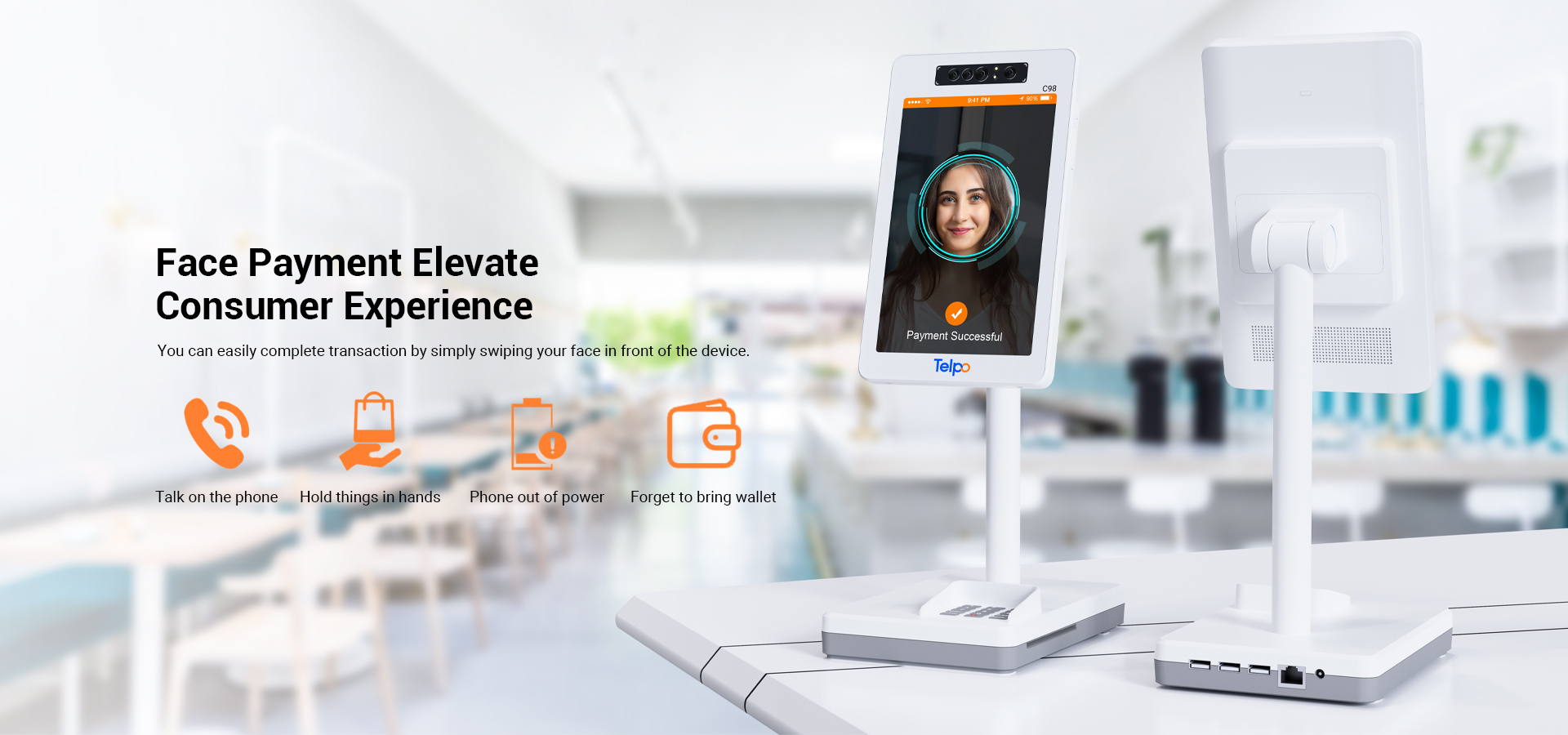 Face Recognition POS Machine C98 