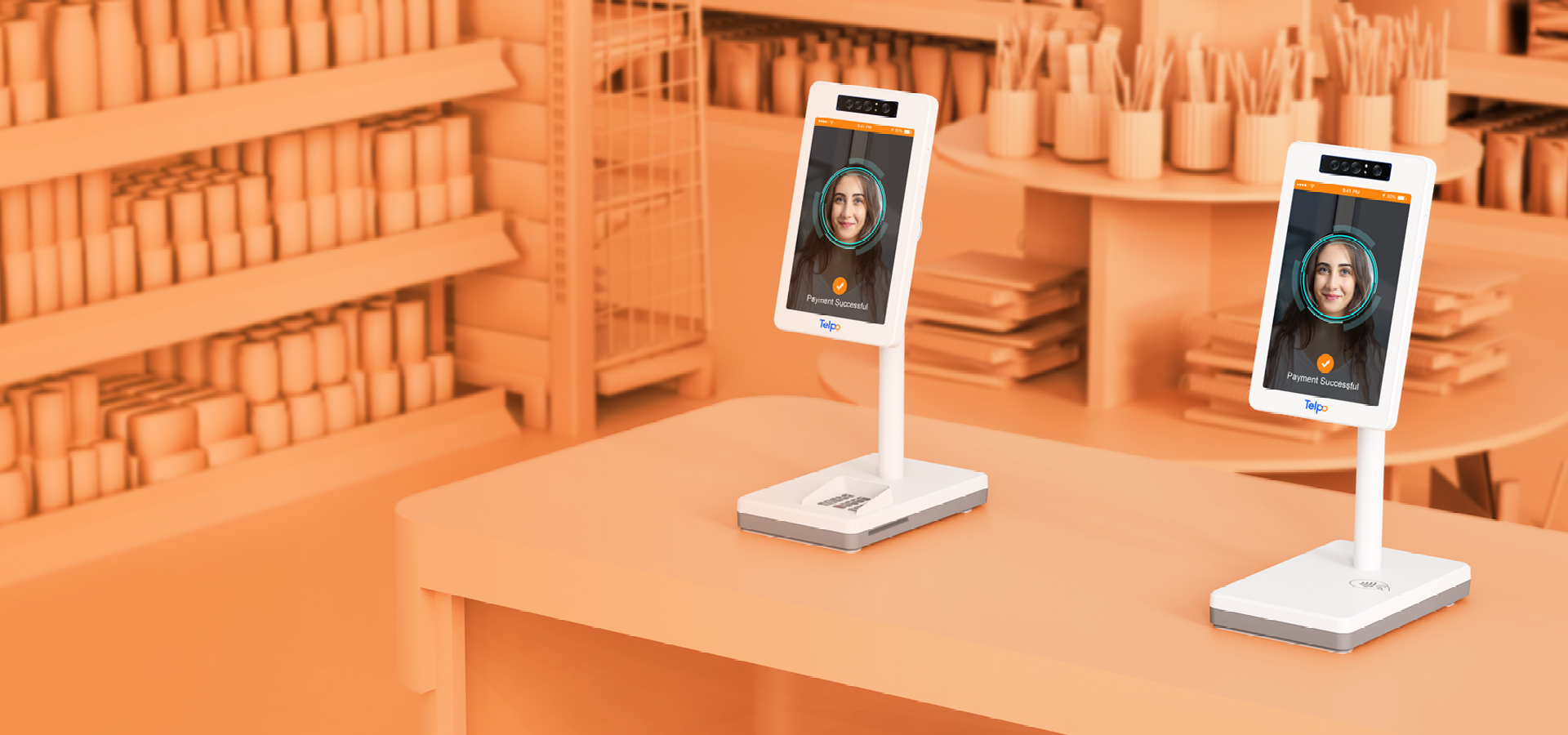 Telpo C9 android facial Payment terminal machine retail 