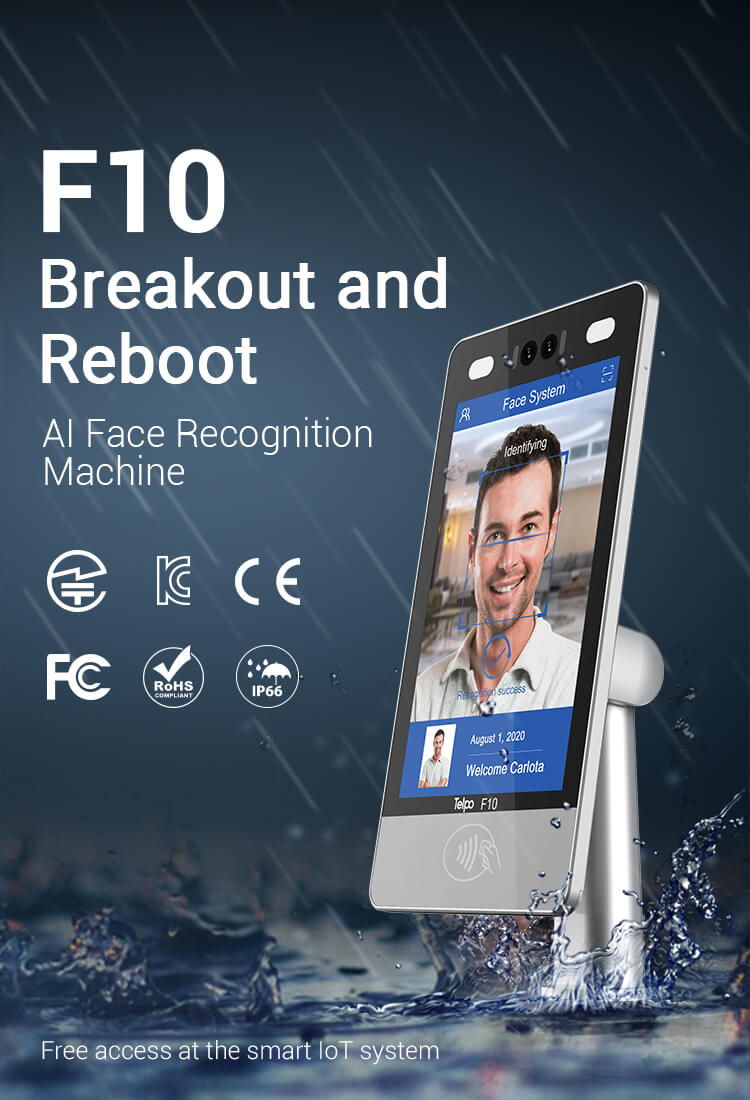 Telpo-F10-Biometric Access Control 