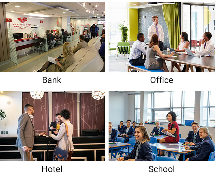 School Hotel Face Recognition machine