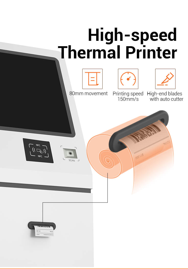 Ticketing vending machine Telpo K15 