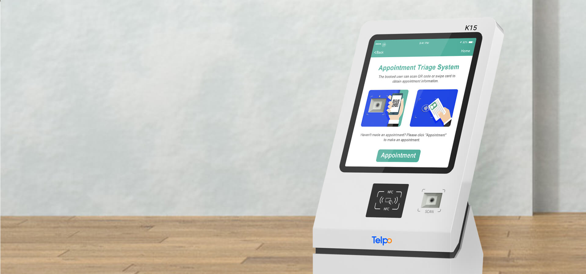 80mm thermal printer for ticketing printing Telpo K15 