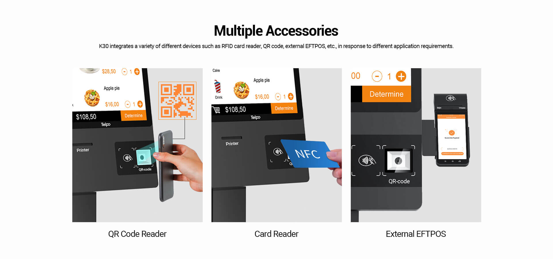 self service kiosk machine for NFC payment
