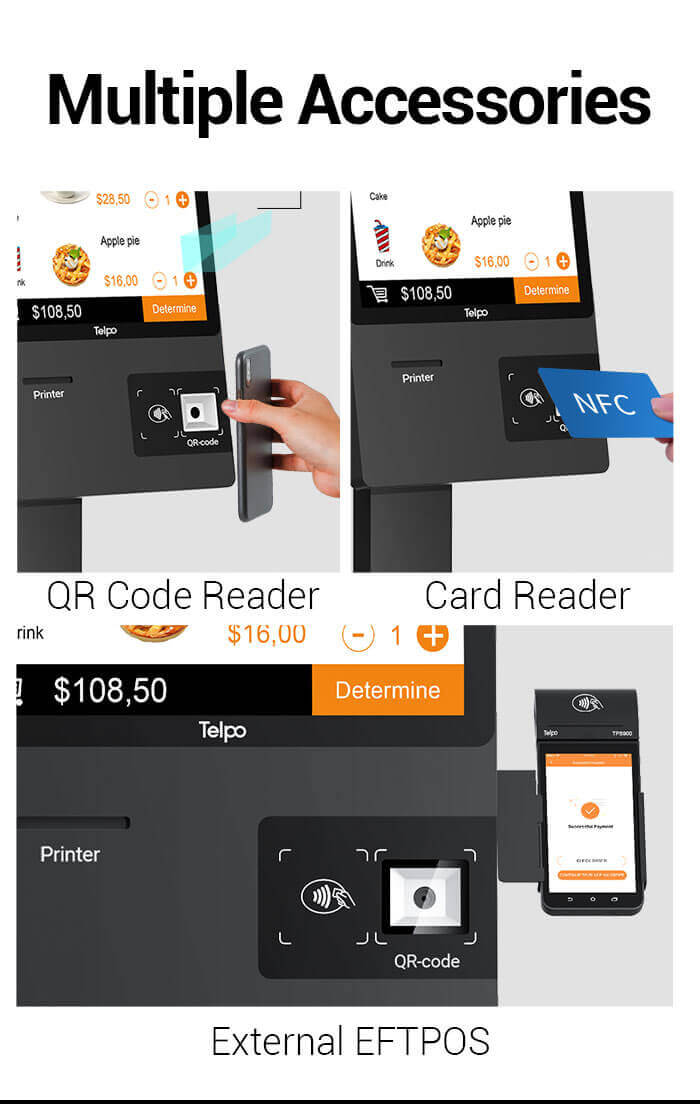 self service kiosk machine barcode scanner