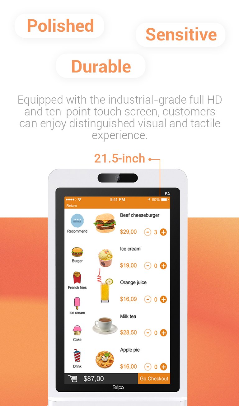 android kiosk machine