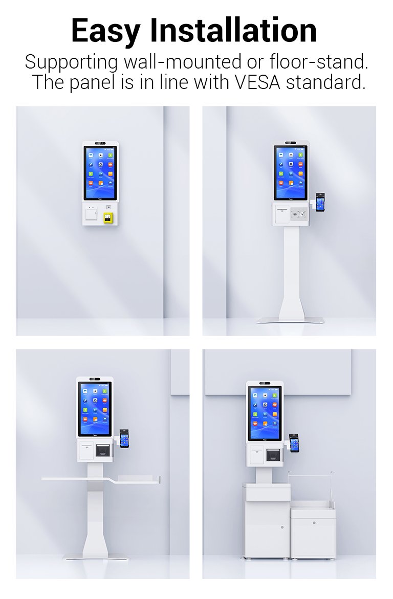 self service kiosk machine Telpo K5 features