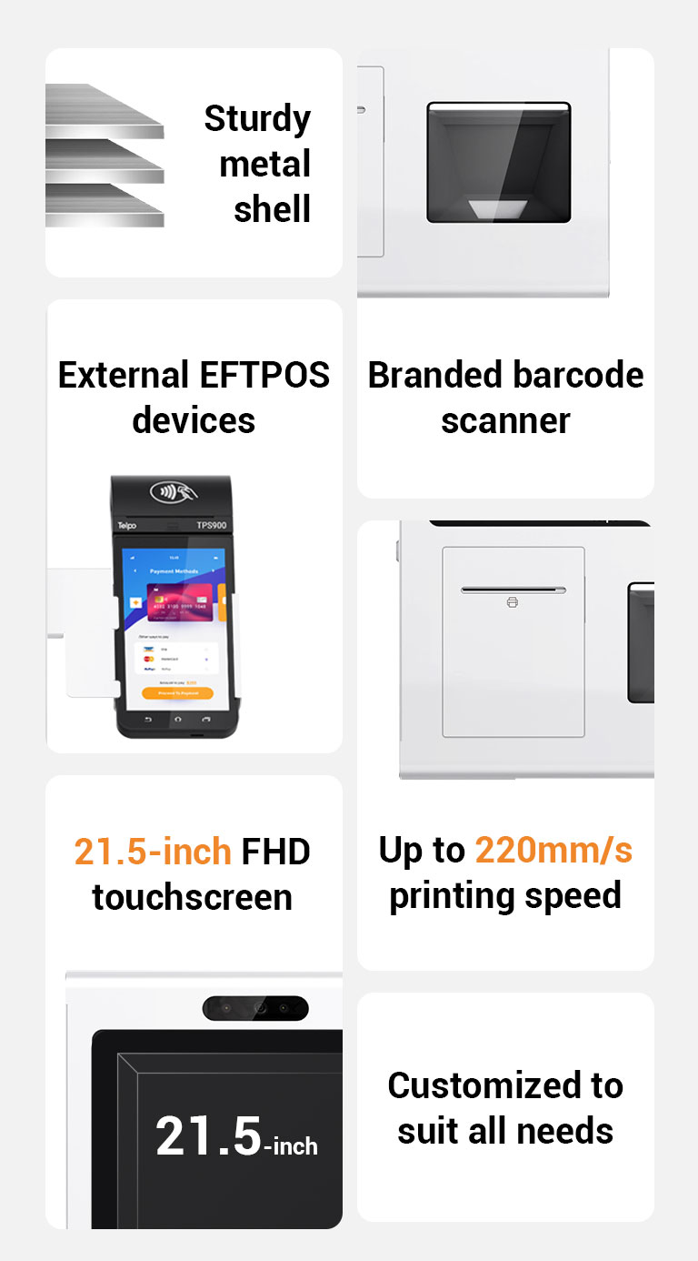 Self checkout kiosk