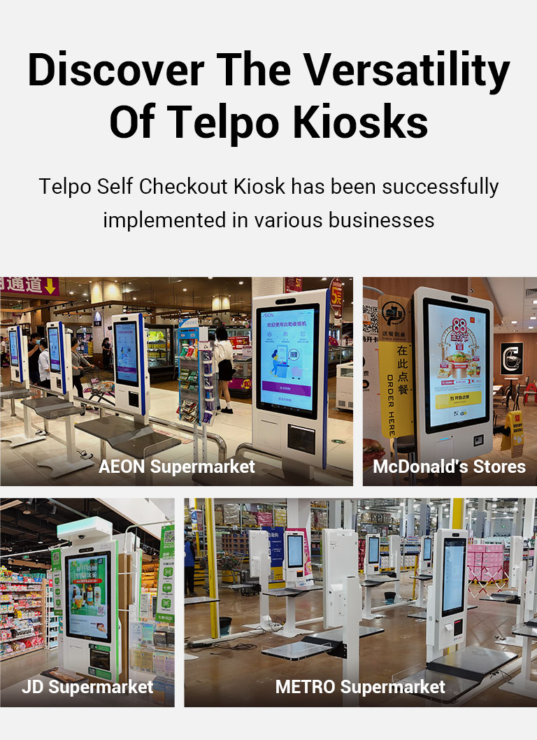 Self checkout kiosk