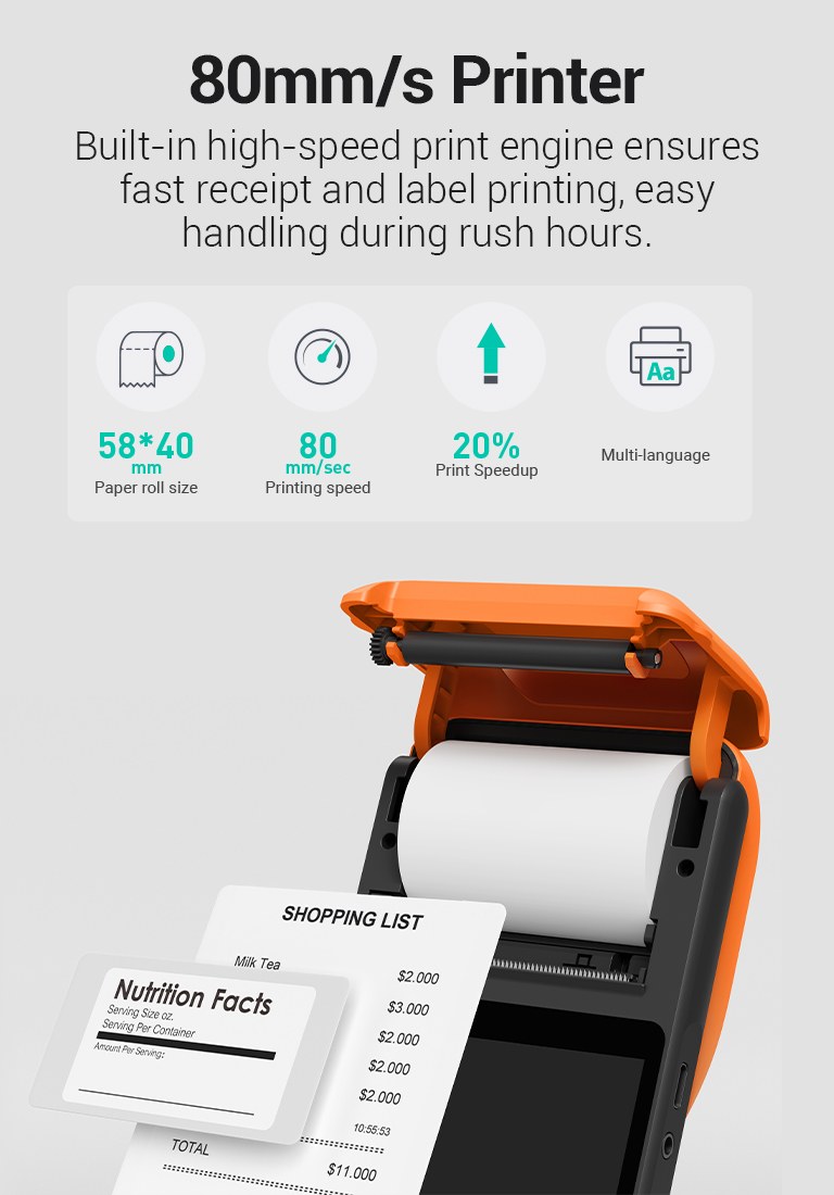 Android Mobile Pos machine 