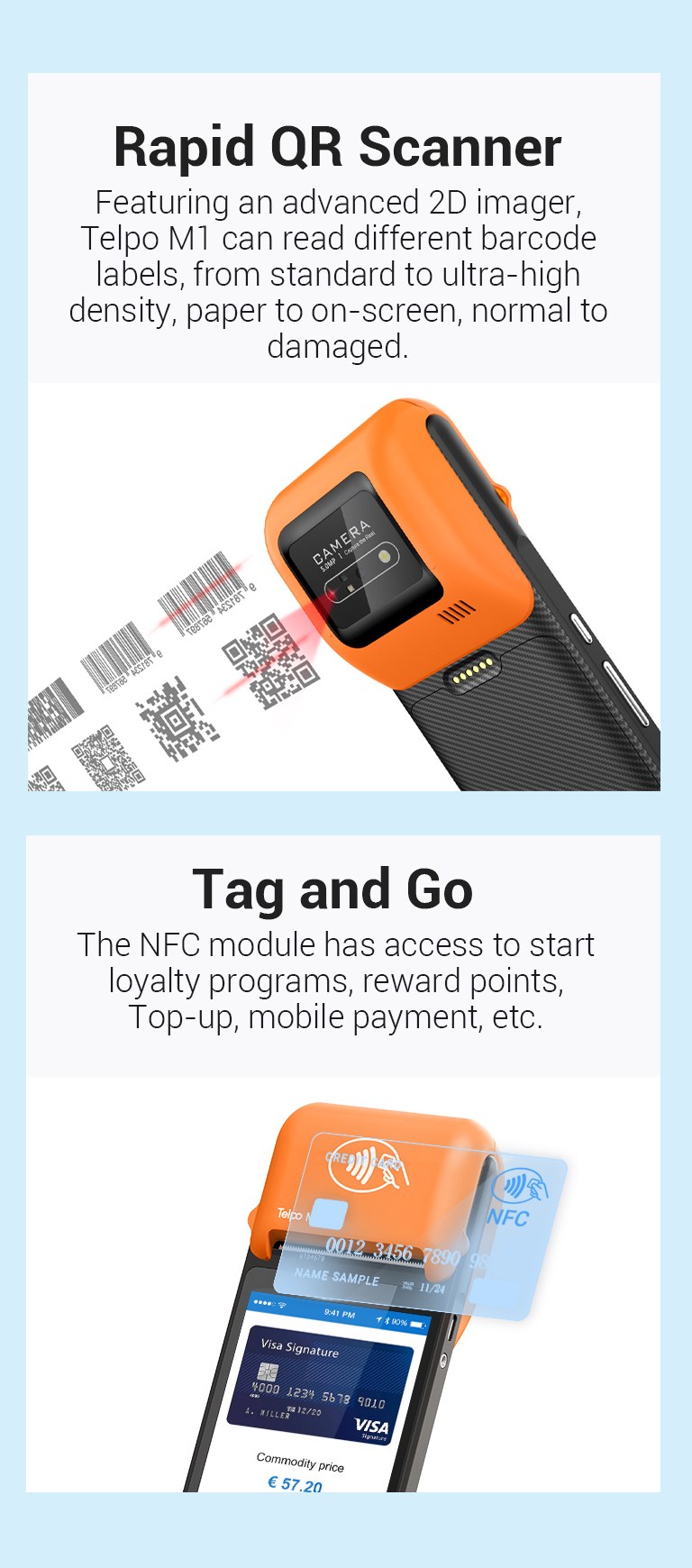 Mobile POS machine 