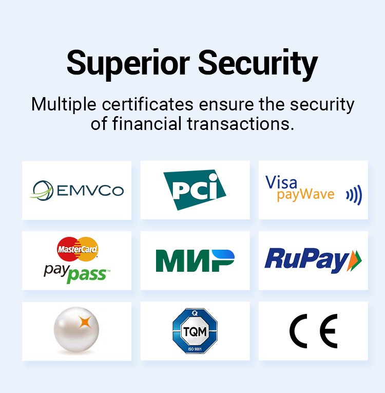 Credit card POS machine