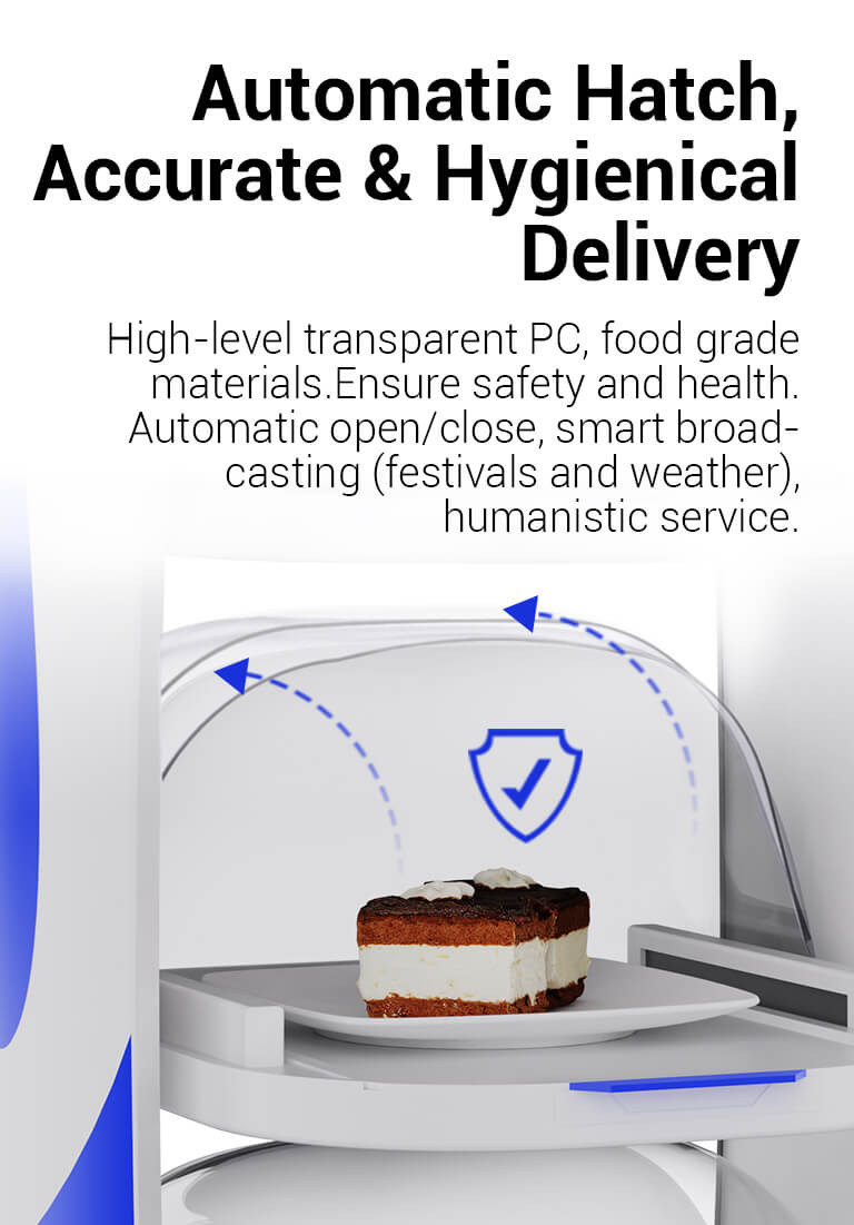 food serving robot