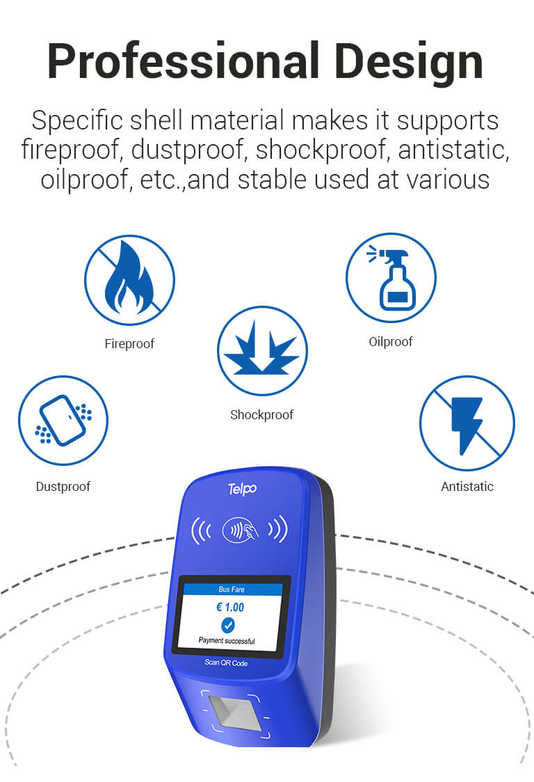 TPS530 Bus Validator fireproof, dustproof, shockproof, antistatic, oilproof 