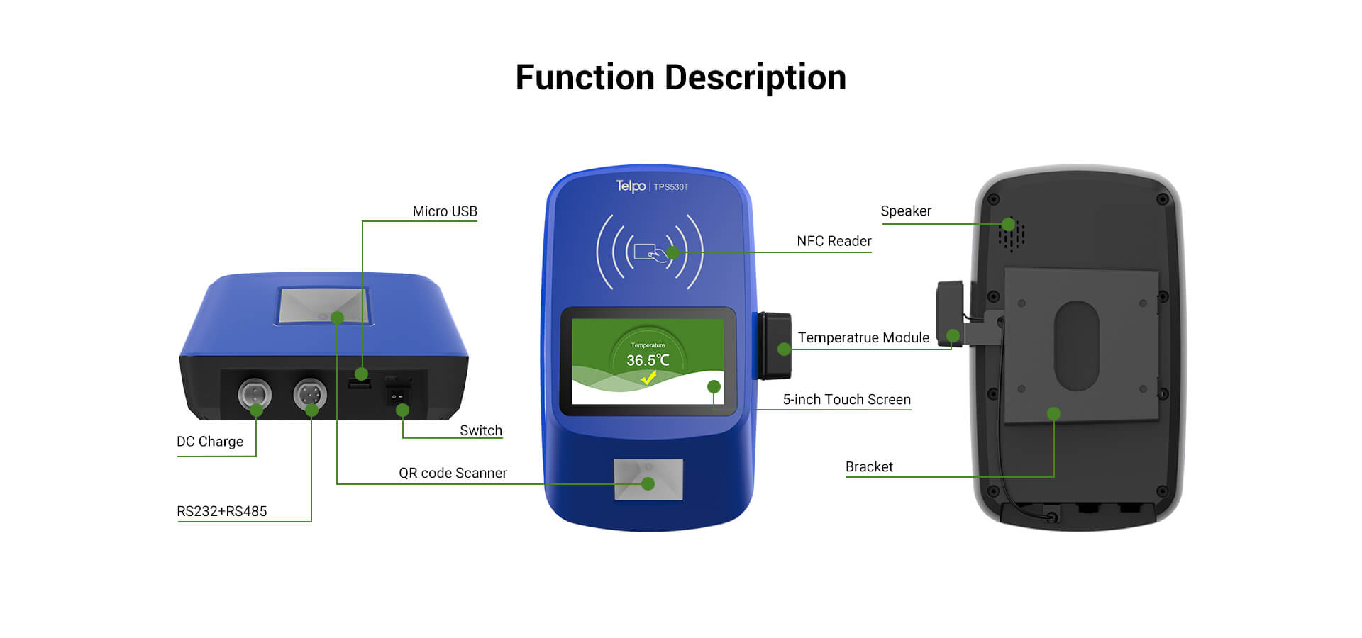 functions of wrist thermometer