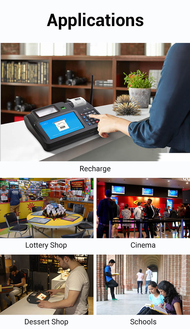 application of ticketing pos