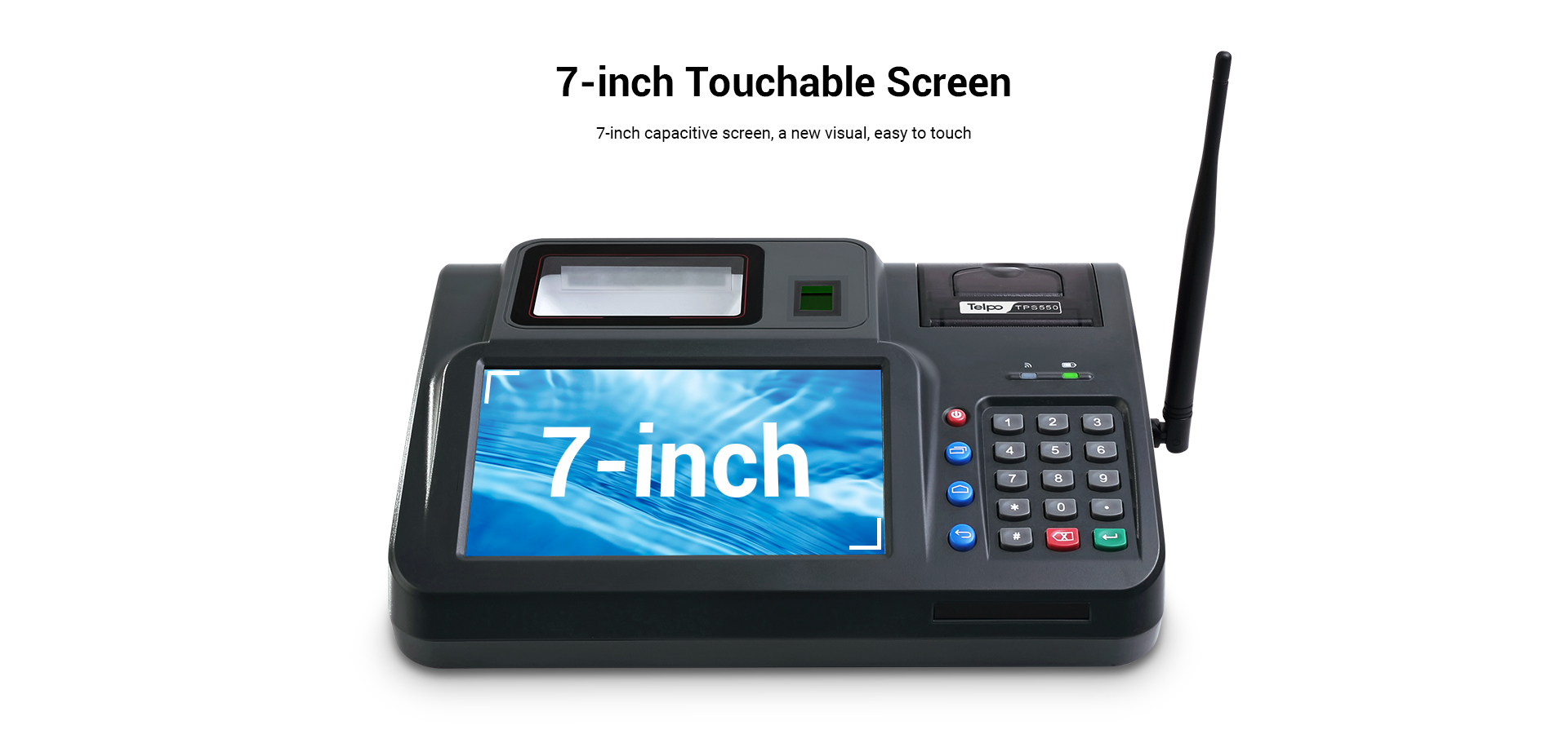 TPS550 7-inch screen pos Terminal