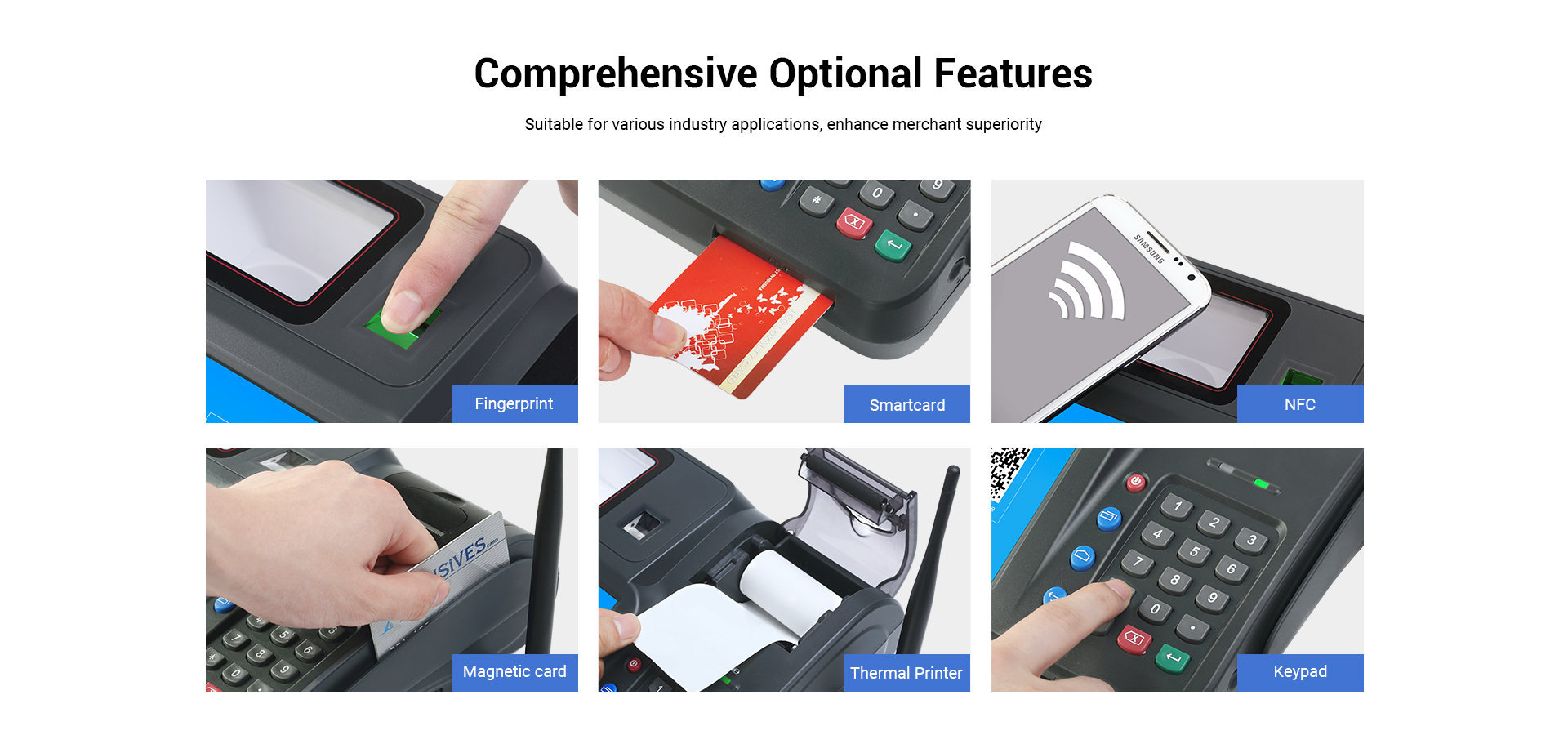 TPS550 E-ticket pos Terminal