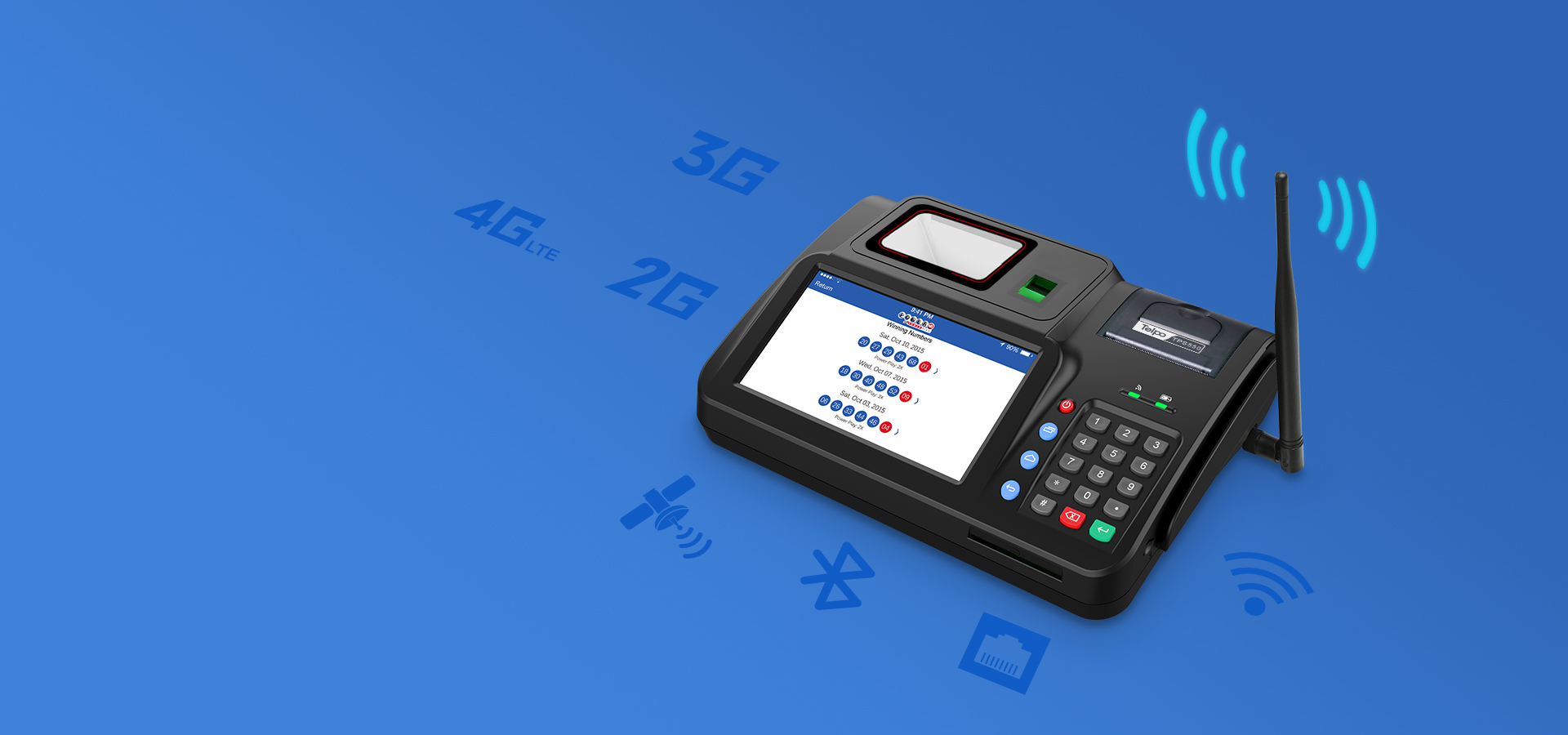 TPS550 E-ticket pos Terminal