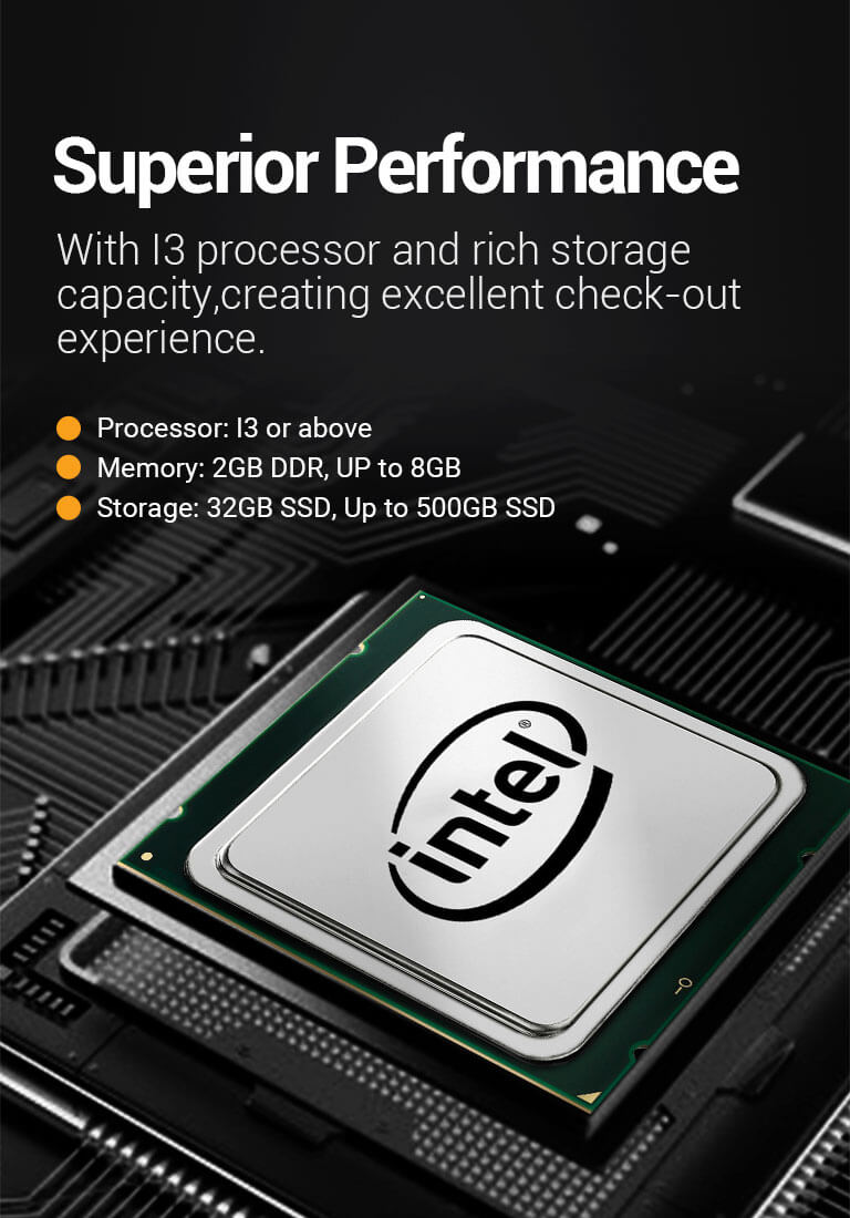 Windows cash register machine TPS680 I3 I5 intel chip