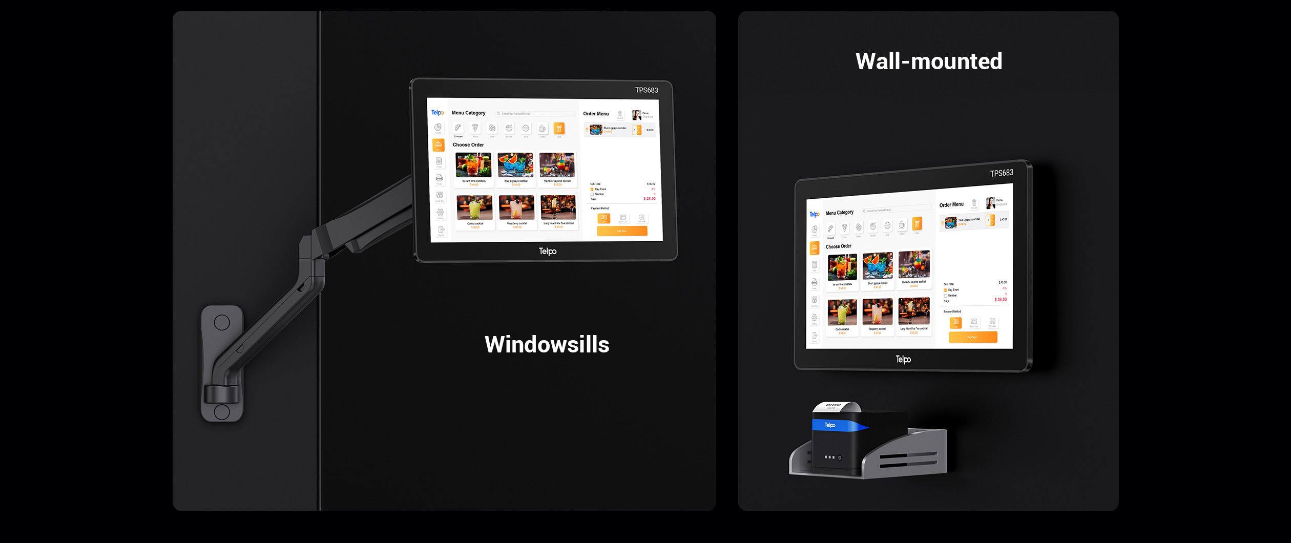 single-screen desktop POS 