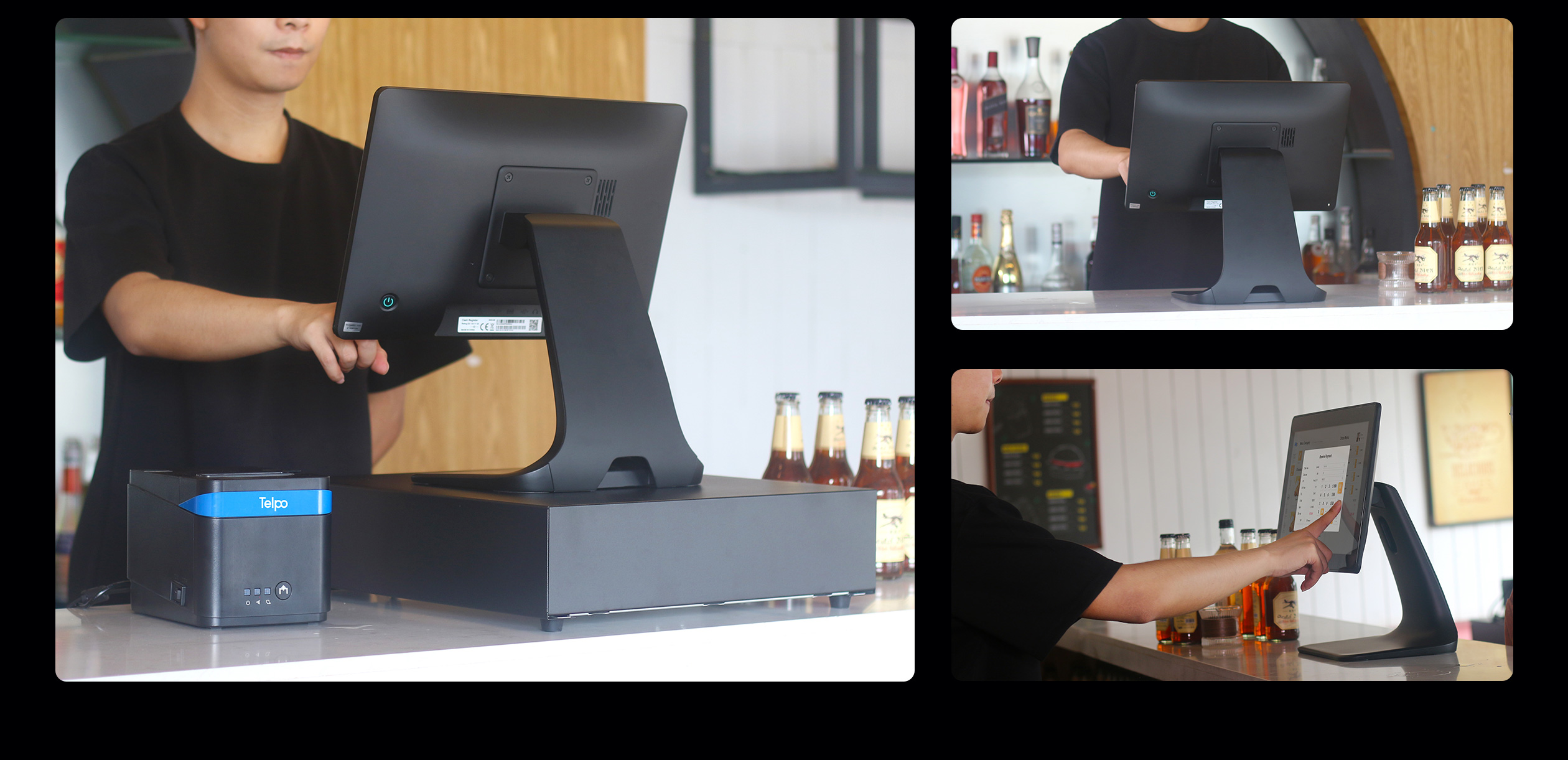 single-screen desktop POS 