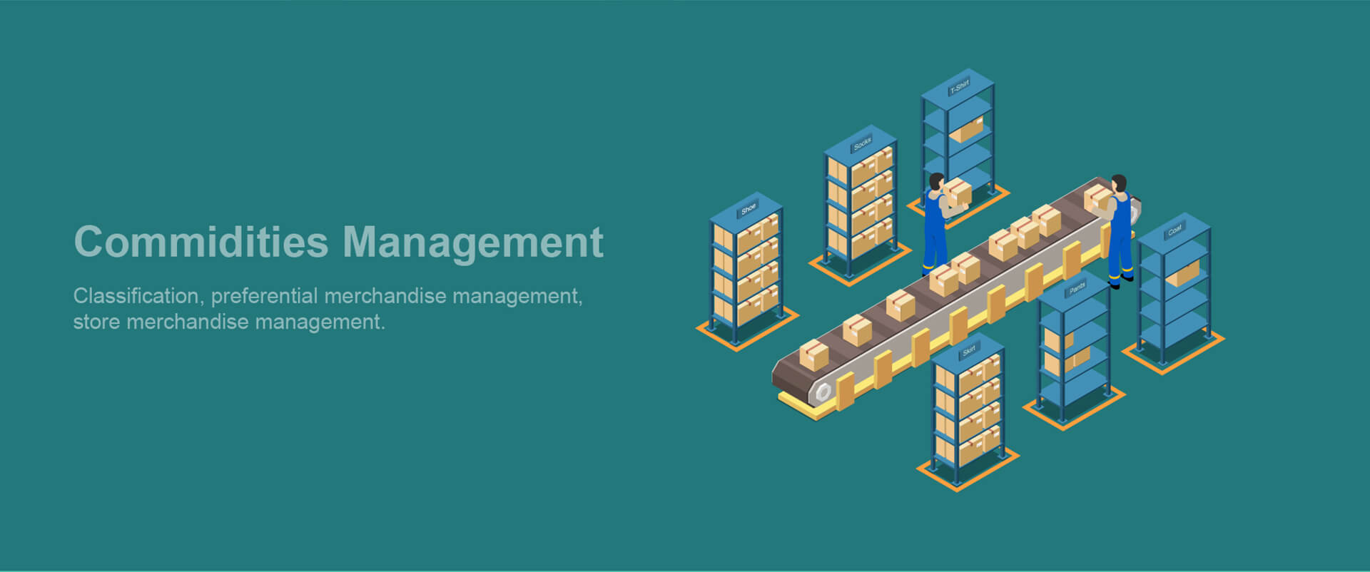 telpo retail commidity management